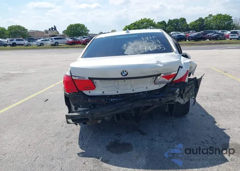 2011 BMW 740Li z USA, uszkodzony, nr VIN WBAKB4C55BC574125